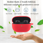 Custodia protettiva per auricolari in silicone con gancio, For Xiaomi Redmi Buds 3 Lite