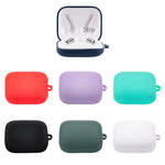 Custodia protettiva per auricolari in silicone con gancio, For Boat Airdopes 381, For Boat Airdopes 402, For Boat Airdopes 441, For OnePlus Buds Pro