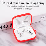 Custodia protettiva per auricolari in silicone con gancio, For Boat Airdopes 381, For Boat Airdopes 402, For Boat Airdopes 441, For OnePlus Buds Pro