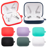 Custodia protettiva per auricolari in silicone con gancio, For Boat Airdopes 381, For Boat Airdopes 402, For Boat Airdopes 441, For OnePlus Buds Pro