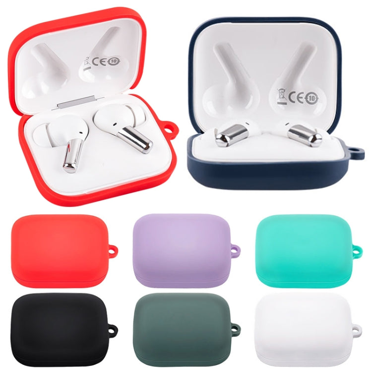 Custodia protettiva per auricolari in silicone con gancio, For Boat Airdopes 381, For Boat Airdopes 402, For Boat Airdopes 441, For OnePlus Buds Pro