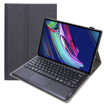 Custodia in pelle per tastiera Bluetooth staccabile in TPU AM17-A con staffa e touchpad, AM17-A