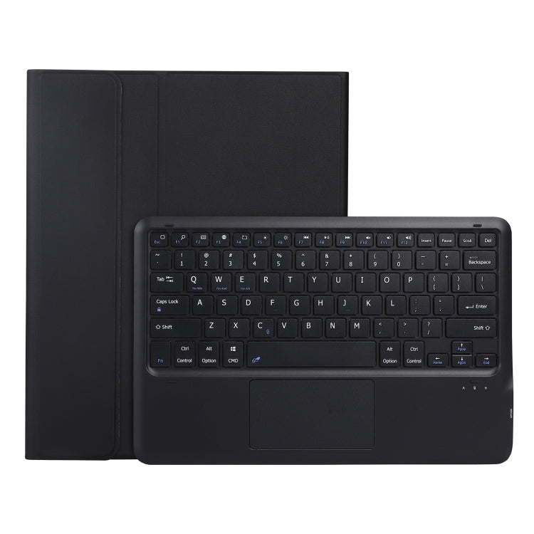 Custodia in pelle per tastiera Bluetooth staccabile in TPU AM17-A con staffa e touchpad, AM17-A