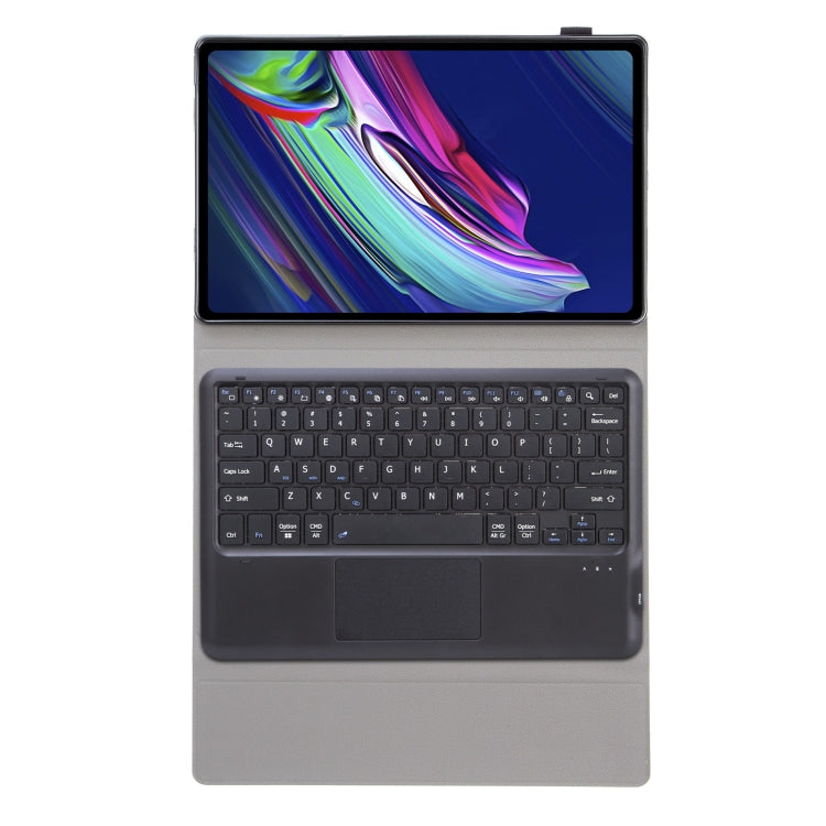 Custodia in pelle per tastiera Bluetooth staccabile in TPU AM17-A con staffa e touchpad, AM17-A
