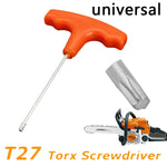 Cacciavite a brugola da 15 cm con impugnatura a T T27 Torx Driver per Stihl Makita, Allen Screwdriver