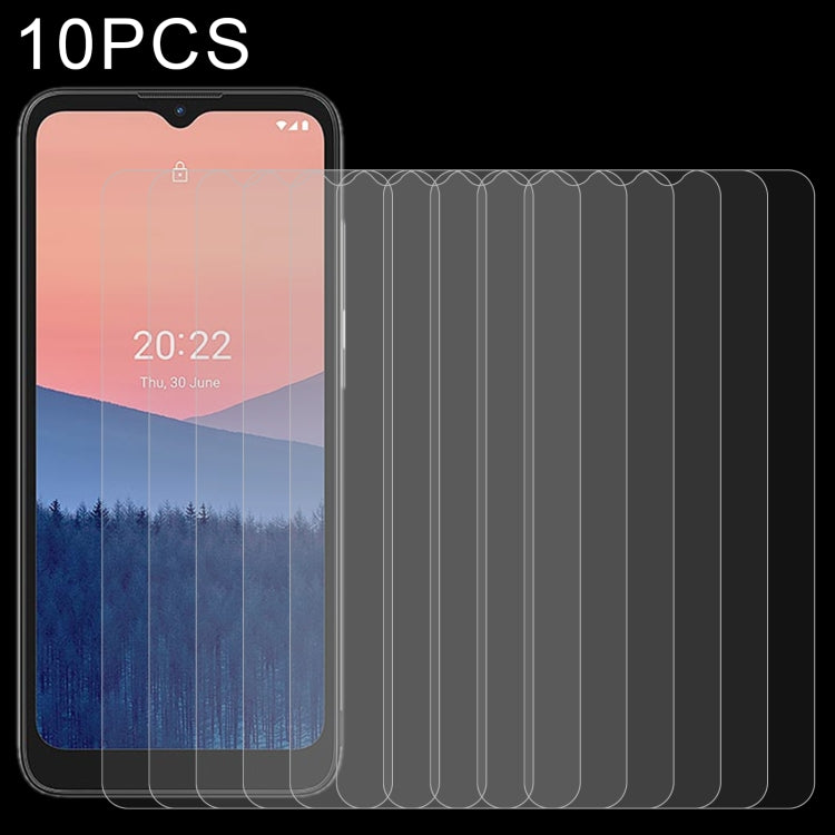 10 pellicole in vetro temperato da 0,26 mm 9H 2,5D, For Vodafone Smart V12 (10 PCS), For Nokia C2 2nd Edition (10 PCS), For Nokia C21 (10 PCS), For Nokia C21 Plus (10 PCS), For ZTE nubia Z40 Pro (10 PCS)