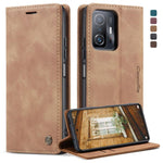Custodia portafoglio in pelle per Samsung Galaxy S22 Ultra