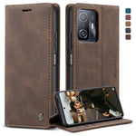 Custodia portafoglio in pelle per Samsung Galaxy S22 Ultra