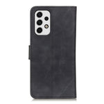 KHAZNEH Custodia per telefono in pelle a conchiglia con texture retrò, For Samsung Galaxy A23 4G, For Honor 60 SE, For OPPO A96 5G / Reno7 Z / F21 Pro 5G / OnePlus Nord N20 5G, For Wiko Y82, For vivo S12 / V23 5G