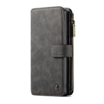 CaseMe-007 Cassa del telefono di cuoio multifunzionale staccabile, For Samsung Galaxy Note20, For Samsung Galaxy Note20 Ultra, For Samsung Galaxy S21 5G, For Samsung Galaxy S21+ 5G, For Samsung Galaxy S21 Ultra 5G, For Samsung Galaxy S22 5G            ...