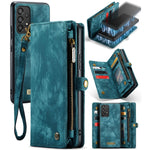 Custodia portafoglio in pelle flip per Samsung Galaxy S22 Ultra