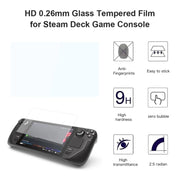 Pellicola in vetro temperato 9H 2.5D da 0,26 mm, For Deck Game Console (1 PC)