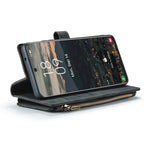 Custodia in pelle per telefono multifunzionale CaseMe C30 con supporto, slot per schede e portafoglio, For Samsung Galaxy S22 5G, For Samsung Galaxy S22+ 5G, For Samsung Galaxy S22 Ultra 5G