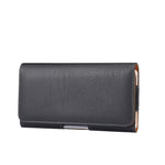 Custodia per telefono appesa in vita con texture Litchi, For 6.7-6.9 inch Phone