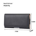 Custodia per telefono appesa in vita con texture Litchi, For 6.7-6.9 inch Phone