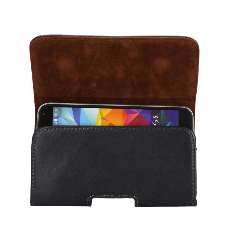 Custodia per cellulare da appendere in vita con 100 trame in vera pelle, For 6.7-6.9 inch Phone