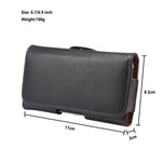Custodia per cellulare da appendere in vita con 100 trame in vera pelle, For 6.7-6.9 inch Phone