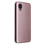 Custodia per telefono in PU con vibrazione orizzontale magnetica in fibra di carbonio, For Kyocera DIGNO BX2, For Ulefone Note 12P