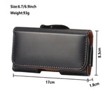 Custodia per telefono appesa in vita con trama lucida, For 6.7-6.9 inch Phone