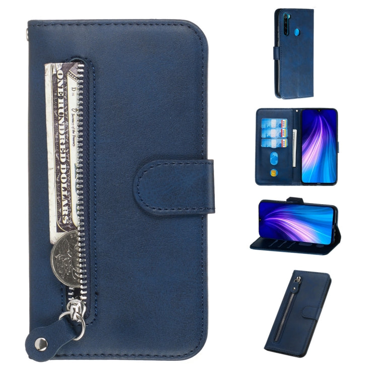 Custodia portafoglio in pelle PU per Xiaomi Redmi Note 8 Pro