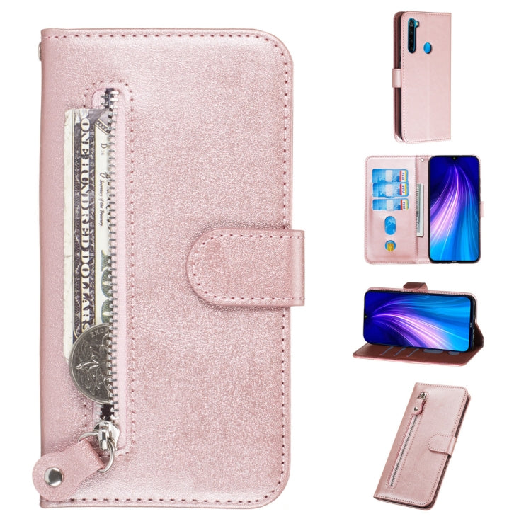 Custodia portafoglio in pelle PU per Xiaomi Redmi Note 8 Pro