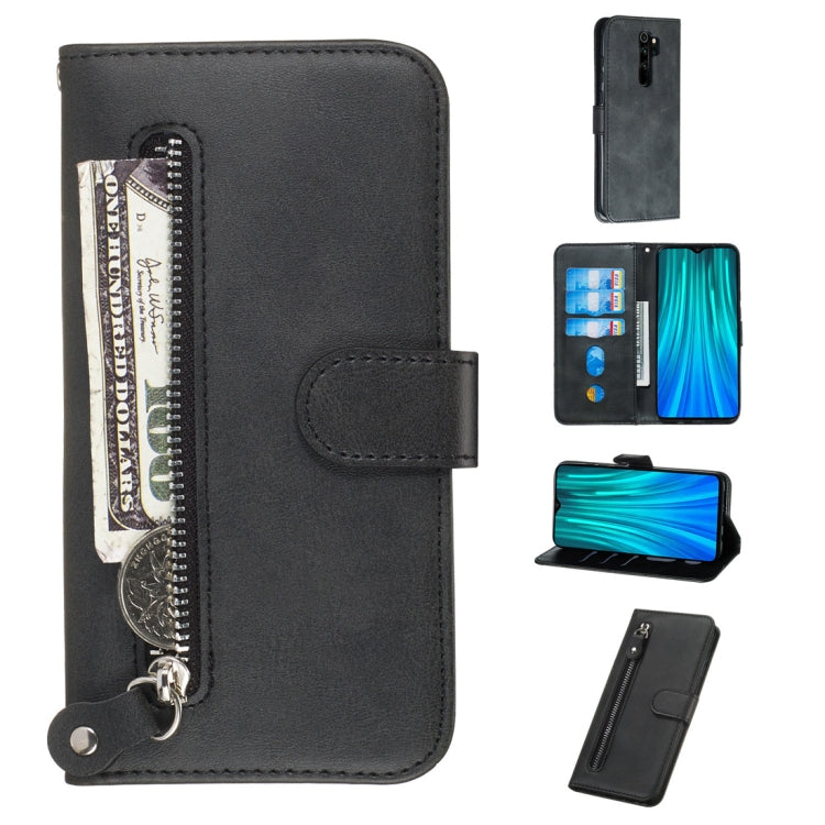 Custodia portafoglio in pelle PU per Xiaomi Redmi Note 8 Pro