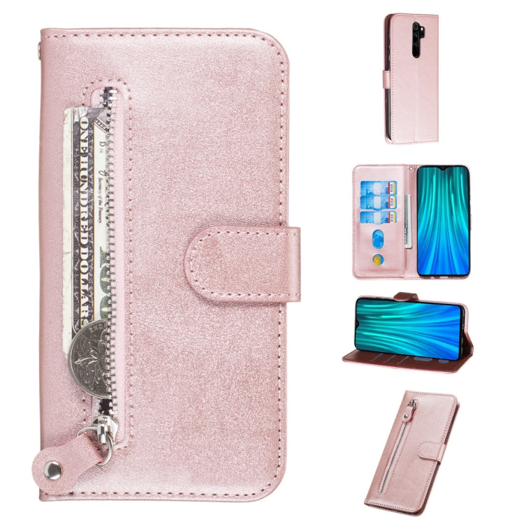 Custodia portafoglio in pelle PU per Xiaomi Redmi Note 8 Pro