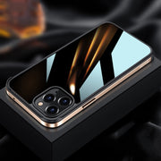 Struttura in metallo SULADA + vetro nano + custodia per telefono in TPU, For iPhone 13 Pro Max