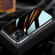 Struttura in metallo SULADA + vetro nano + custodia per telefono in TPU, For iPhone 13 Pro Max