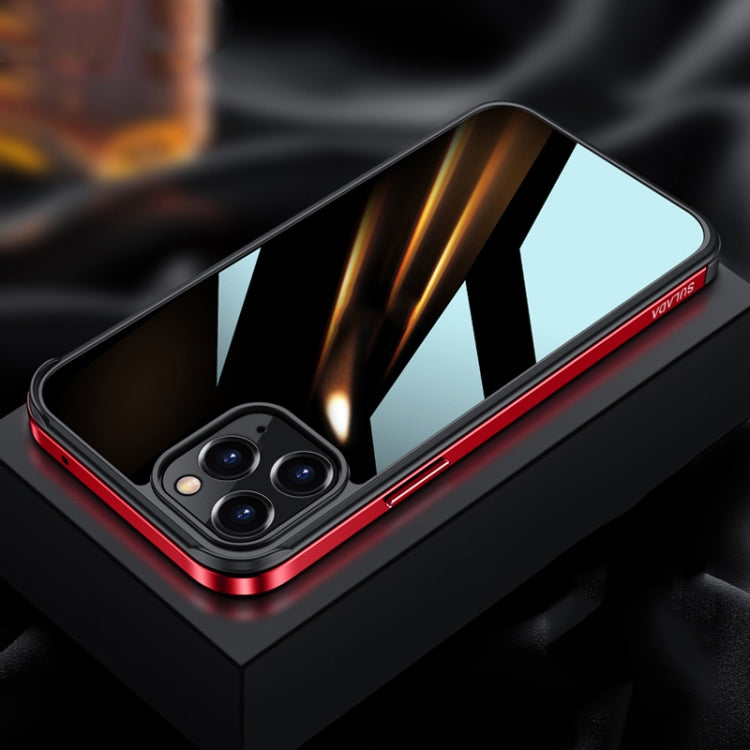 Custodia TPU con vetro nano e metallo per iPhone 13 Pro Max