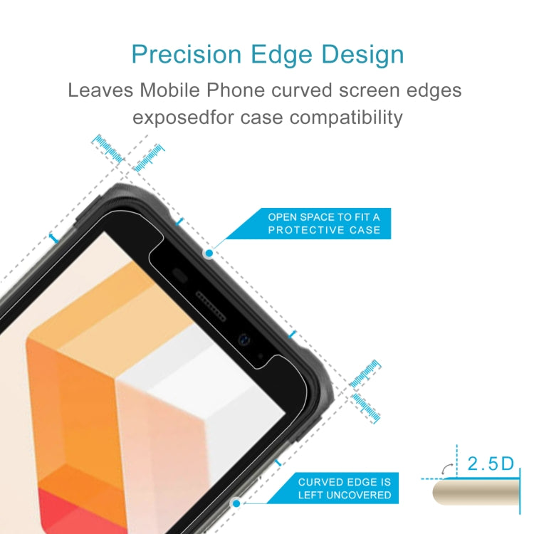 10 pellicole in vetro temperato da 0,26 mm 9H 2,5D, For Ulefone Armor X10 (10 PCS), For Oukitel WP16 (10 PCS), For Wiko T3 (10 PCS), For Blackview A55 (10 PCS), For Doogee V20 5G (10 PCS), For Ulefone Note 13P (10 PCS), For Blackview A95 (10 PCS)      ...