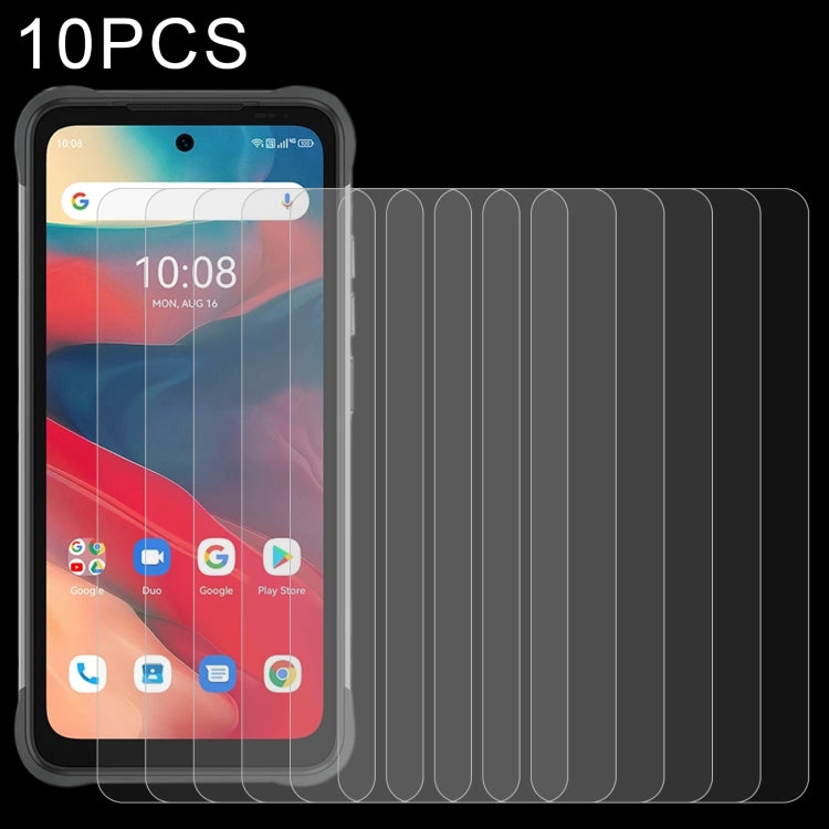 10 pellicole in vetro temperato da 0,26 mm 9H 2,5D, For Ulefone Armor X10 (10 PCS), For Oukitel WP16 (10 PCS), For Wiko T3 (10 PCS), For Blackview A55 (10 PCS), For Doogee V20 5G (10 PCS), For Ulefone Note 13P (10 PCS), For Blackview A95 (10 PCS)      ...