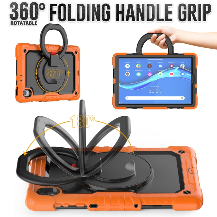 Custodia per tablet in silicone + supporto per PC, For Lenovo M10 Plus X606F