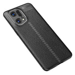 Custodia per telefono antiurto in TPU con texture Litchi, For OPPO Find X5 Pro, For OPPO Find X5, For OPPO Realme 9 Pro+, For OPPO Realme 9 Pro