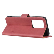 Custodia portafoglio in pelle con slot carte e supporto