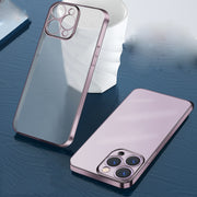 Custodia per telefono smerigliata semitrasparente serie KSTDESIGN Wing Plating, For iPhone 12, For iPhone 12 Pro, For iPhone 12 Pro Max, For iPhone 13 Pro, For iPhone 13 Pro Max