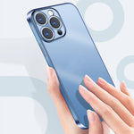 Custodia semitrasparente KSTDESIGN per iPhone 13