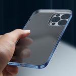 Custodia semitrasparente KSTDESIGN per iPhone 13