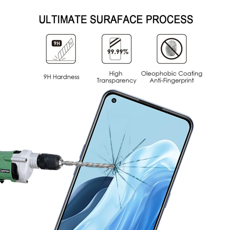Pellicola protettiva per schermo in vetro temperato con copertura completa della colla, For OPPO Reno7 Z 5G / Reno7 5G (1 PC), For Xiaomi Redmi Note 11E (1 PC)