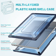 Custodia protettiva per laptop a nido d'ape PC + TPU, For MacBook Pro 16.2 inch A2485 2021