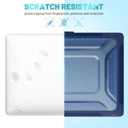 Custodia protettiva per laptop a nido d'ape PC + TPU, For MacBook Pro 16.2 inch A2485 2021