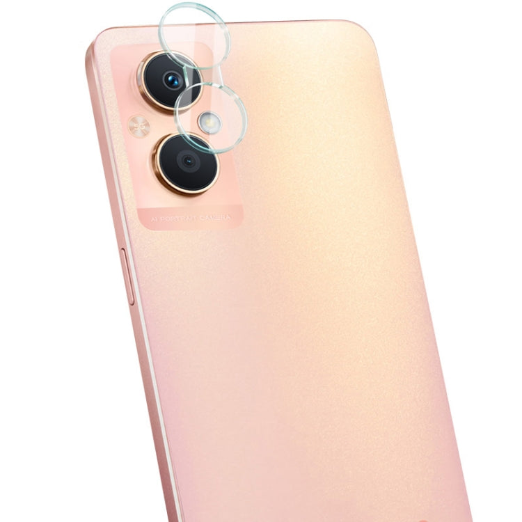 Imak Pellicola in vetro temperato per obiettivo della fotocamera posteriore integrata con copriobiettivo, For OPPO A96 5G, For vivo V23 5G / V23 Pro 5G