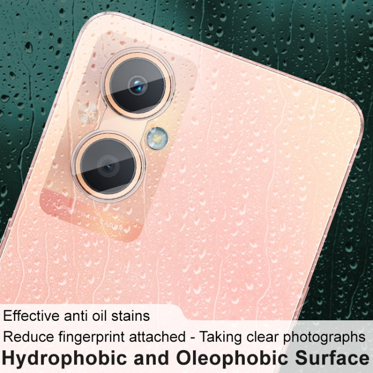 Imak Pellicola in vetro temperato per obiettivo della fotocamera posteriore integrata con copriobiettivo, For OPPO A96 5G, For vivo V23 5G / V23 Pro 5G