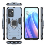 Custodia protettiva antiurto per PC + TPU con supporto per anello magnetico, For OPPO Reno7 5G International Version, For Xiaomi Redmi Note 11 / Note 11S Global