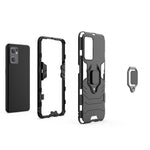 Custodia protettiva antiurto per PC + TPU con supporto per anello magnetico, For OPPO Reno7 5G International Version, For Xiaomi Redmi Note 11 / Note 11S Global
