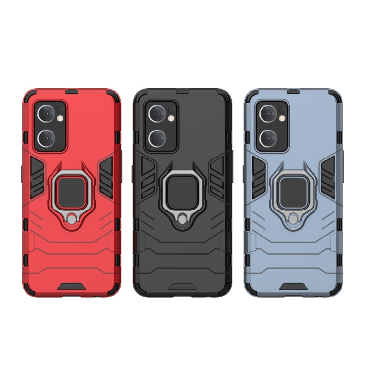 Custodia protettiva antiurto per PC + TPU con supporto per anello magnetico, For OPPO Reno7 5G International Version, For Xiaomi Redmi Note 11 / Note 11S Global
