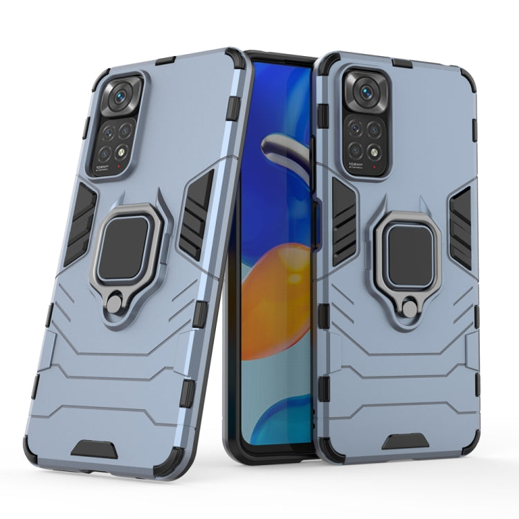 Custodia protettiva antiurto per PC + TPU con supporto per anello magnetico, For OPPO Reno7 5G International Version, For Xiaomi Redmi Note 11 / Note 11S Global