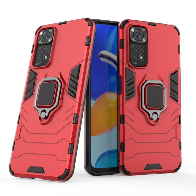 Custodia protettiva antiurto per PC + TPU con supporto per anello magnetico, For OPPO Reno7 5G International Version, For Xiaomi Redmi Note 11 / Note 11S Global