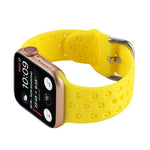 Cinturino in silicone scavato per la serie Apple Watch, 7 41mm / 6&SE&5&4 40mm / 3&2&1 38mm