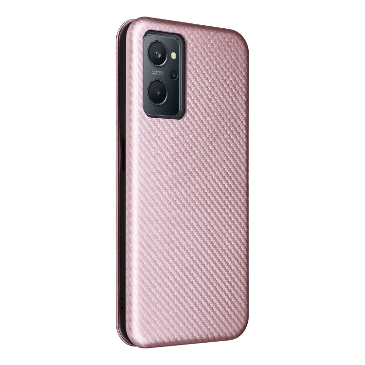 Custodia per telefono in PU con vibrazione orizzontale magnetica in fibra di carbonio, For OPPO Realme 9i / A36, For Blackview A55, For Ulefone Note 13P, For Samsung Galaxy A23 5G